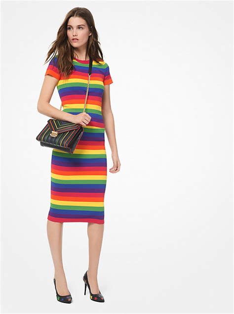 michael kors whitney large rainbow striped shoulder bag replica|michael kors personal life.